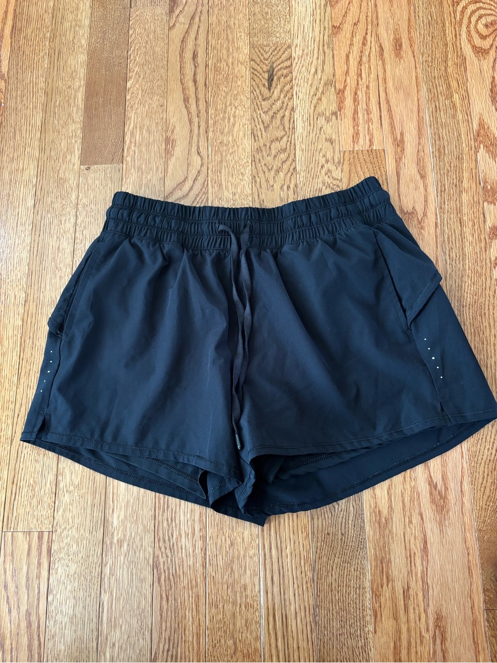 Layer 8 Women’s Black Athletic Shorts - Lightweight Running Shorts